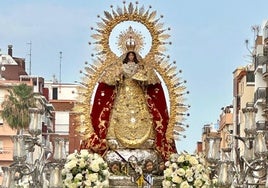 Magna Mariana de Huelva: Moguer abraza El Polvorín con la Virgen de Montemayor