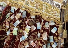 ¿Por qué la Virgen de la Bella de Lepe llevó billetes en su manto en la Magna Mariana de Huelva? Estas son las razones históricas