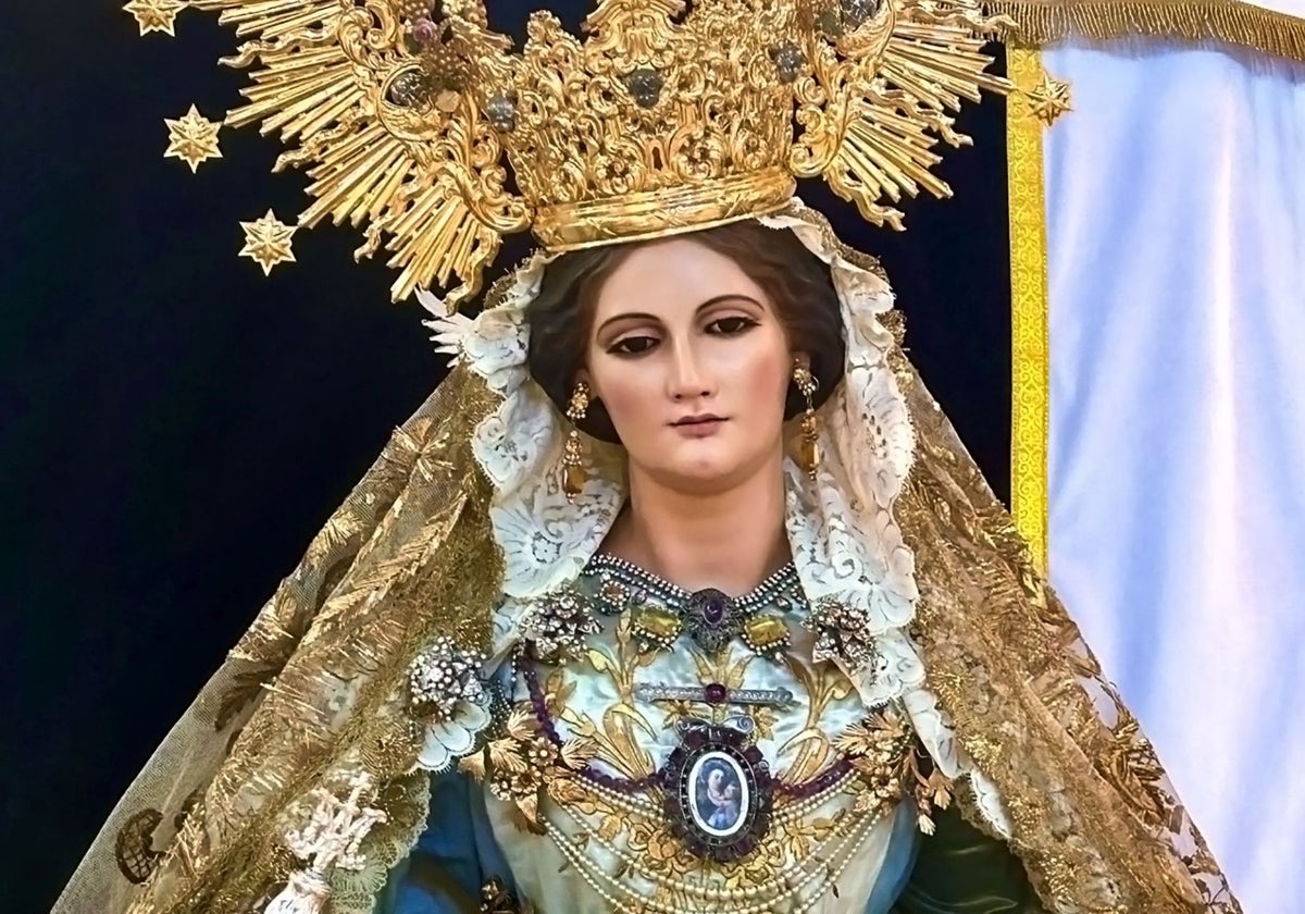La nueva Virgen del Rosario de la Parroquia Beata Sor Eusebia Palomino