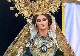La Virgen del Rosario recorrerá por vez primera la feligresía de Beata Sor Eusebia Palomino