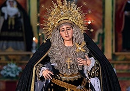 Maria Santisima del Patrocinio presidira el rezo del santo rosario