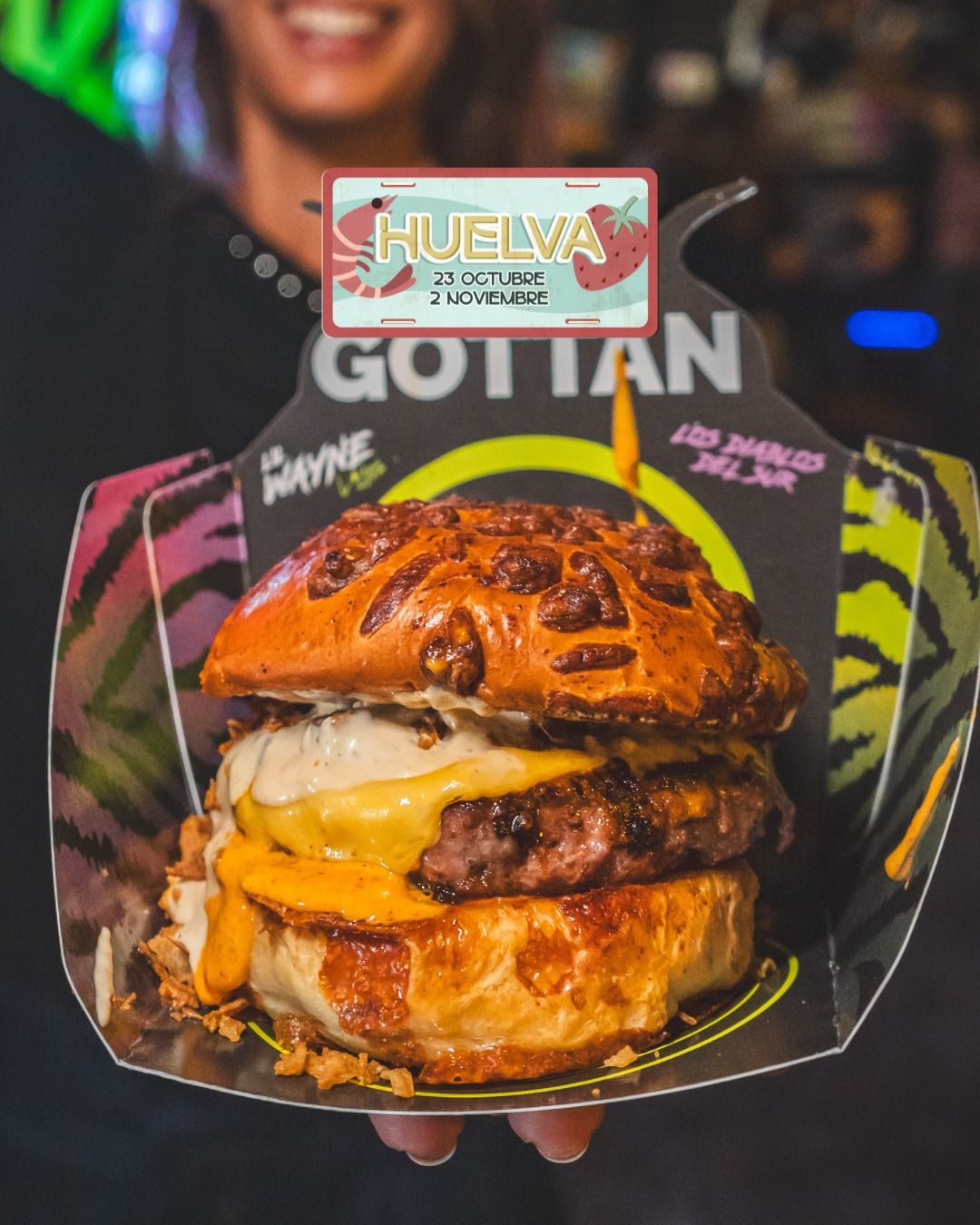 Las mejores imágenes del desembarco de The Champions Burger en Huelva