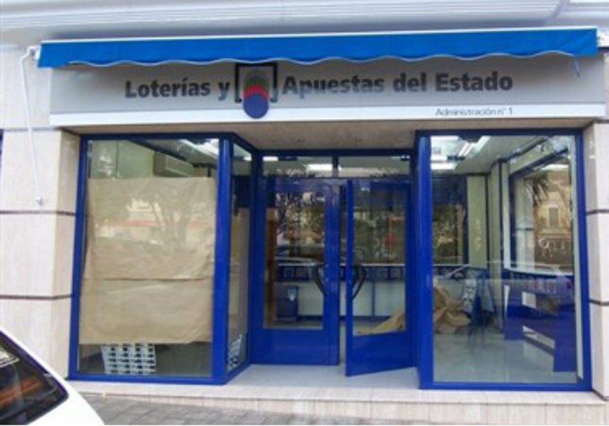 Una administración de lotería