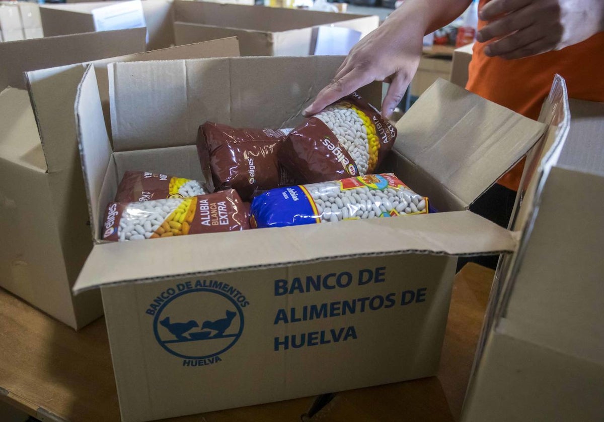Nueva campaña solidaria de recogida de alimentos en Huelva