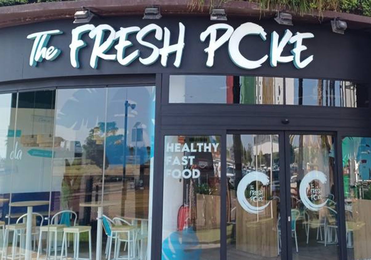 El establecimiento de The Fresh Poke en el centro comercial Holea