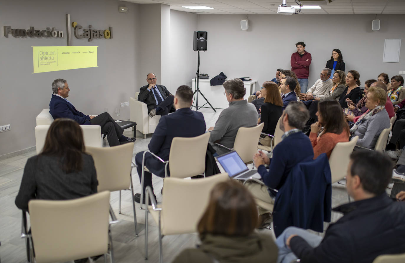 El ciclo de periodismo y actualidad 'Opinión Abierta' en imágenes