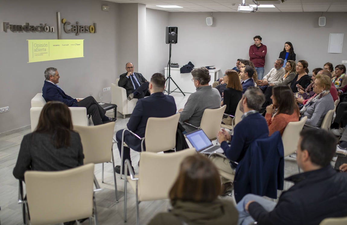 El ciclo de periodismo y actualidad &#039;Opinión Abierta&#039; en imágenes
