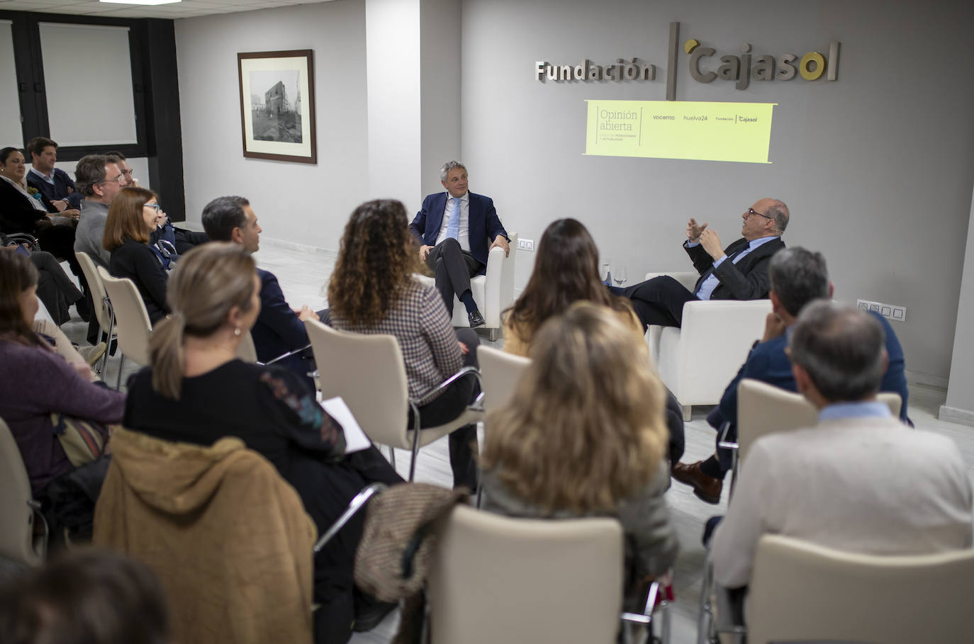 El ciclo de periodismo y actualidad 'Opinión Abierta' en imágenes
