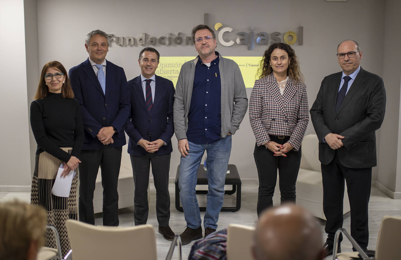 El ciclo de periodismo y actualidad 'Opinión Abierta' en imágenes