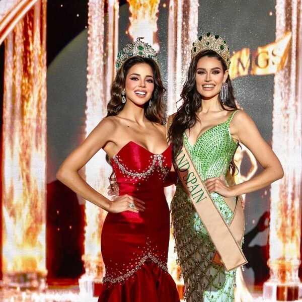 Susana Medina, a la derecha, conquistó en Isla Cristina el galardón de Miss Grand Spain 2024