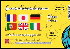 Estos son los cursos intensivos de idiomas de verano que impartirá la Universidad de Huelva