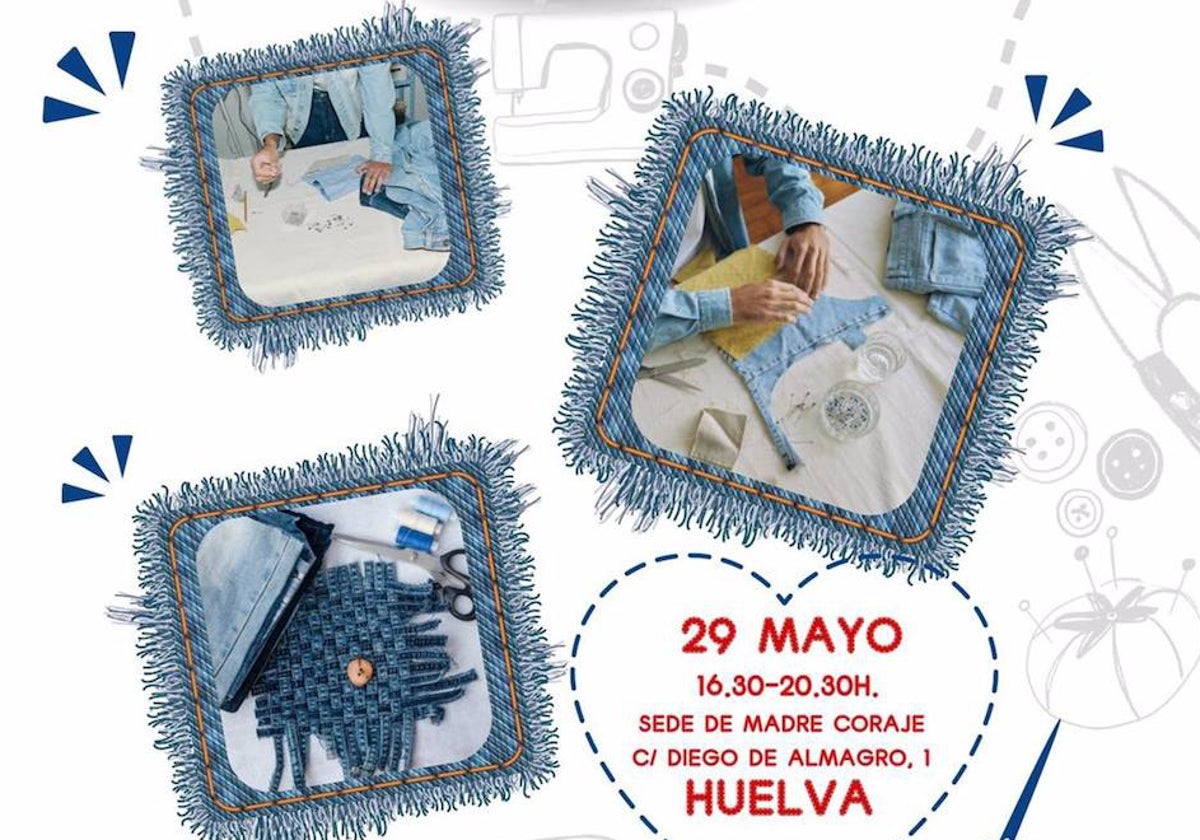 El taller tendrá lugar en la sede de Madre Coraje en Huelva el 29 de mayo