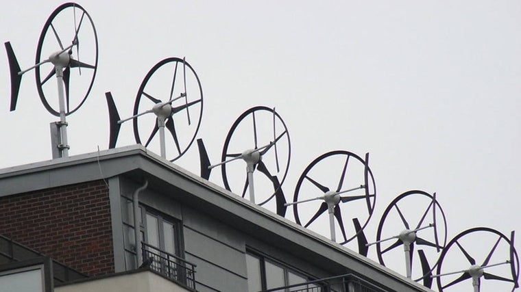 Plataforma experimental de aerogeneradores