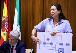 Loles López cifra en 4.000 millones de euros la deuda del Gobierno con el sistema de dependencia de Andalucía desde 2019
