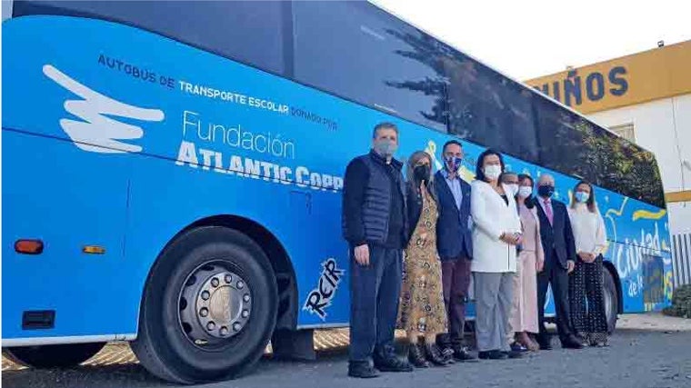 Imagen de archivo de otro autobús entregado a la Ciudad de los Niños