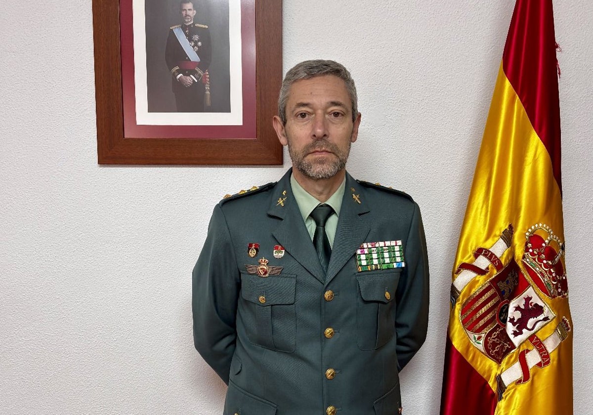 Julio Serrano checa, nuevo Jefe de la Guardia Civil en Huelva