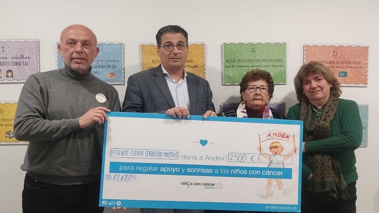 José Antonio Cabrera dona  a la lucha contra el cáncer «todo el dinero» de su hija fallecida en accidente