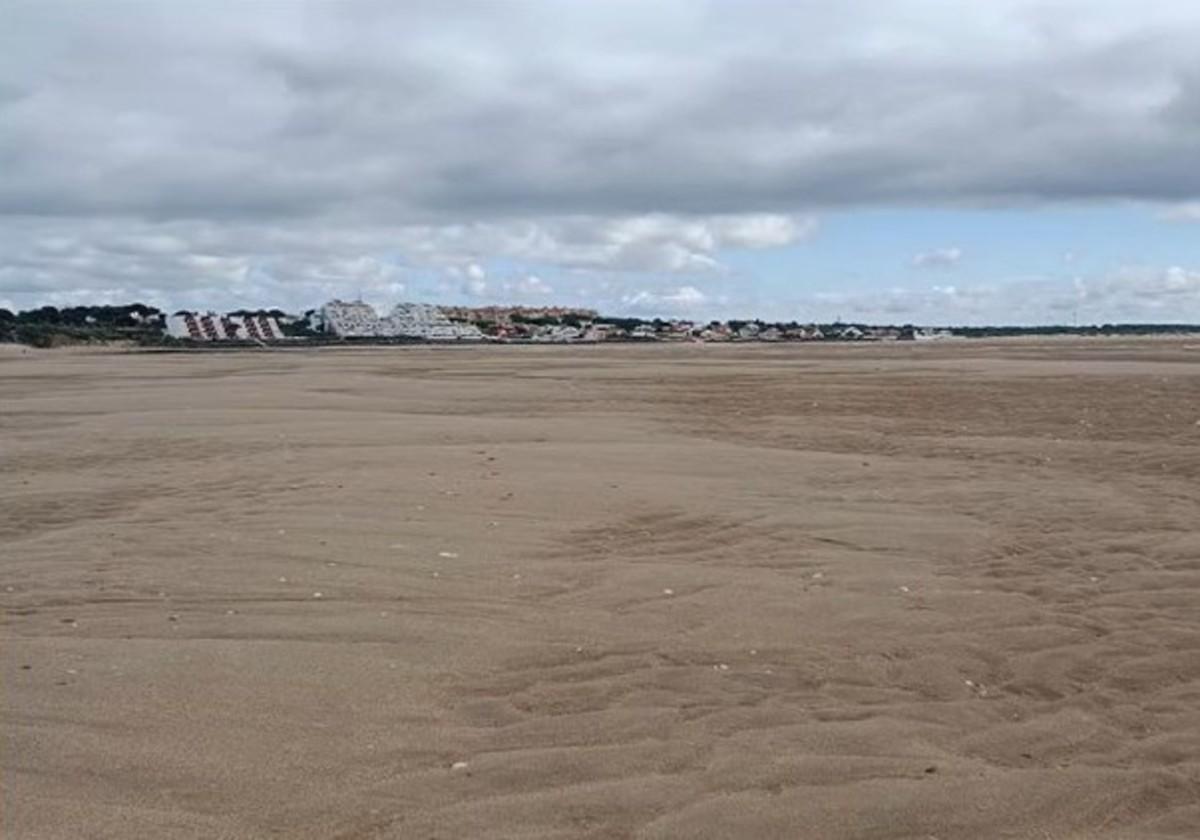 Un hombre va a la playa de El Rompido y no da crédito a lo que encuentra