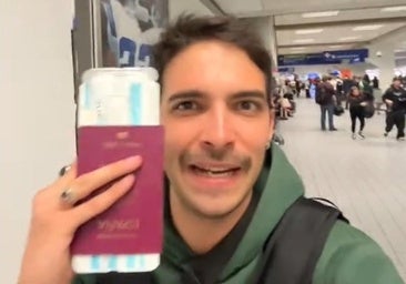Un onubense pierde un vuelo en Los Ángeles y le ocurre esta situación surrealista: «Le he dado un poco de pena y...»