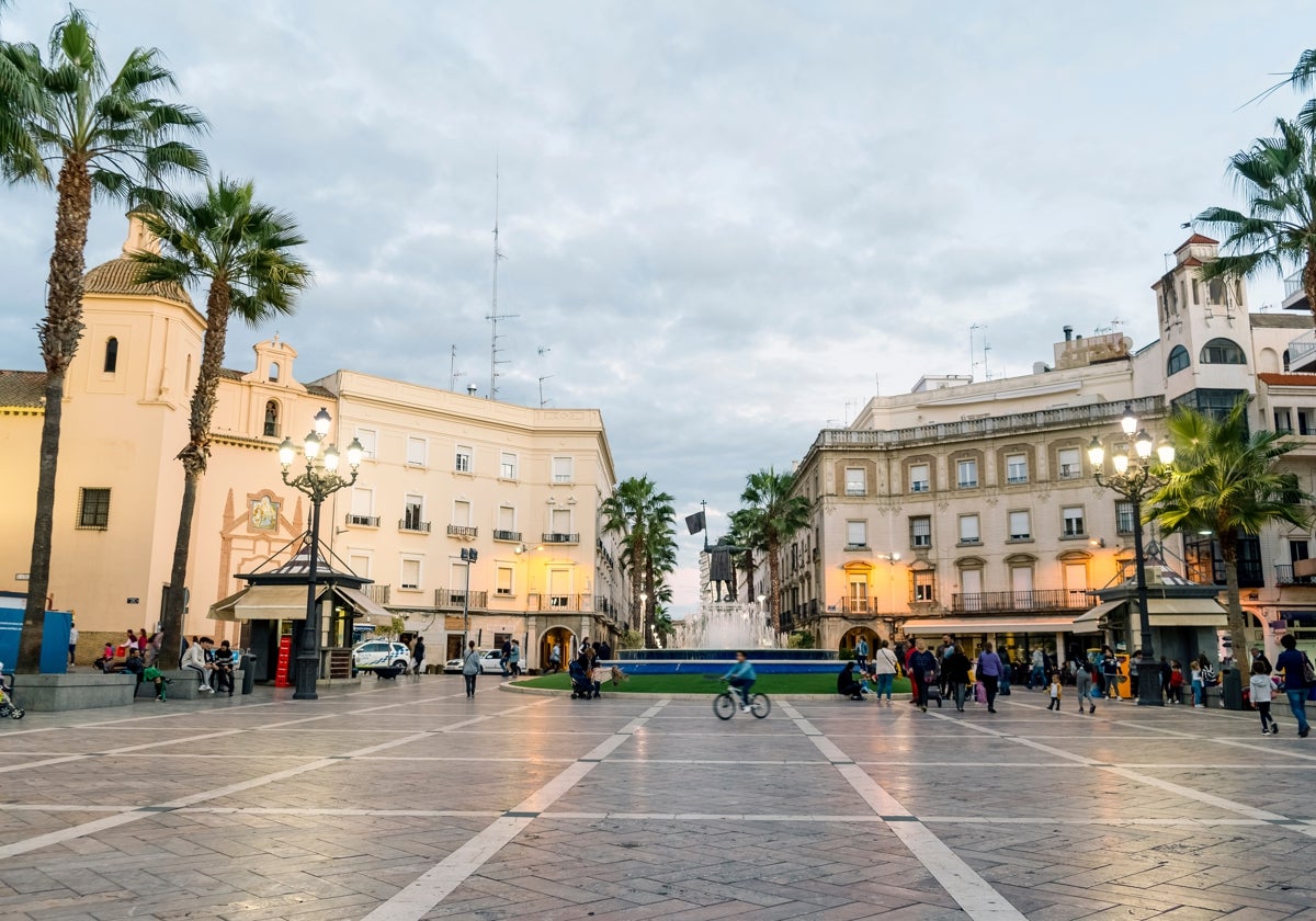 Plaza de las Monjas en Huelva