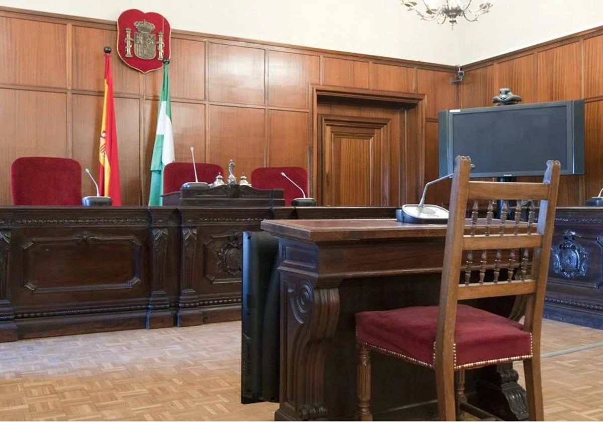 Imagen de archivo de una sala de vistas