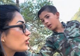 Una influencer visita Aracena y alucina con la experiencia que vivió en el campo: «Gracias por darme una lección de vida»