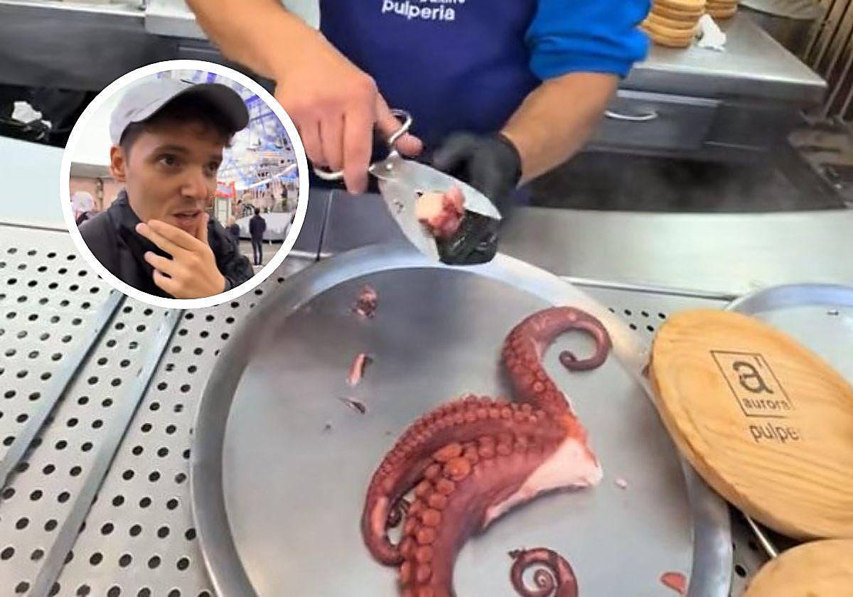 Un madrileño va a Galicia a probar el pulpo y se queda sin palabras al descubrir de donde vienen