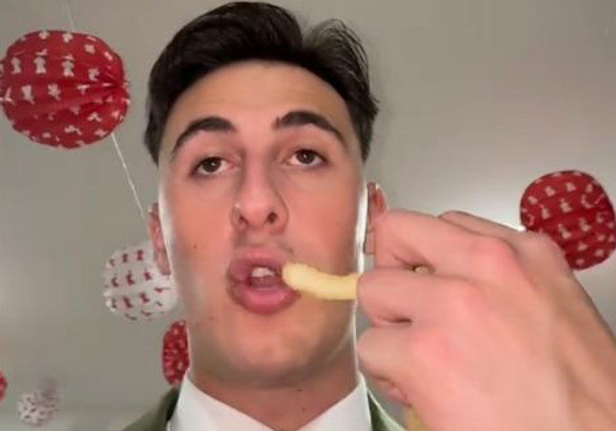 Diego Nister quedó encantando con los chocos y con la Feria del Caballo de Huelva