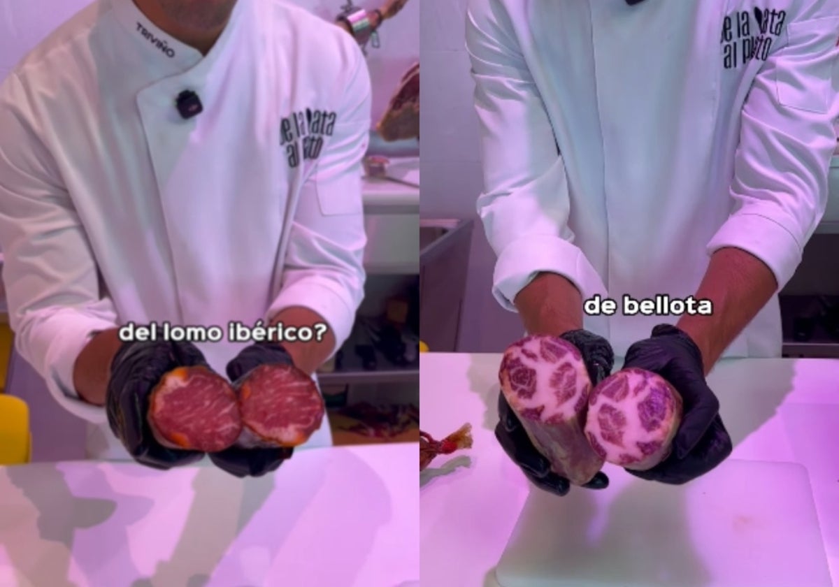 Comparación entre el lomo ibérico y la coppa ibérica por el experto Torcuato Triviño