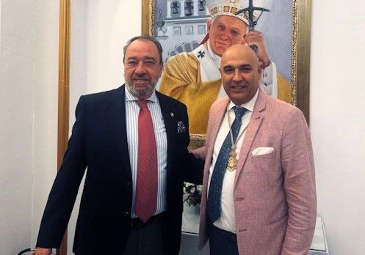 Fernando de la Torre junto a José Francisco Garrido