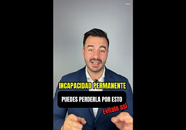 Ignacio de la Calzada, abogado: «Las incapacidades permanentes no son de por vida, las revisan y pueden quitártela»