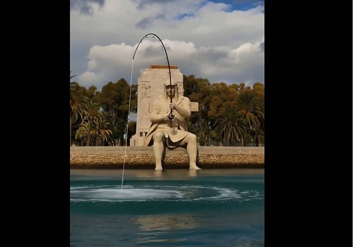 Fotograma del video creado con inteligencia artificial