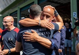 Los bomberos de Huelva desplazados a Marruecos ya están en casa: «Lo que ves allí queda muy lejos de las imágenes de televisión»