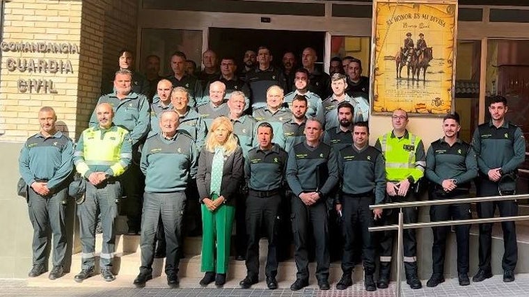 El balance de 2023 de la Comandancia de la Guardia Civil de Huelva