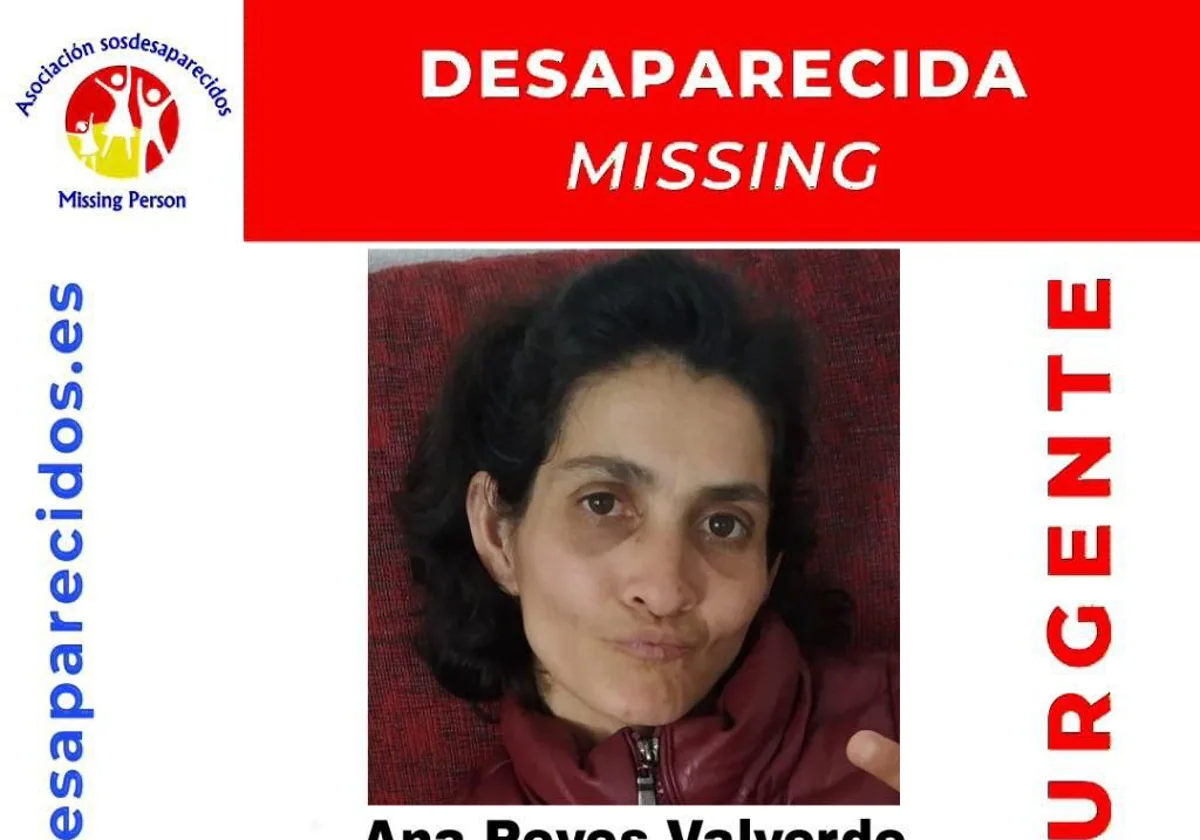 Imagen de la mujer desaparecida en Huelva