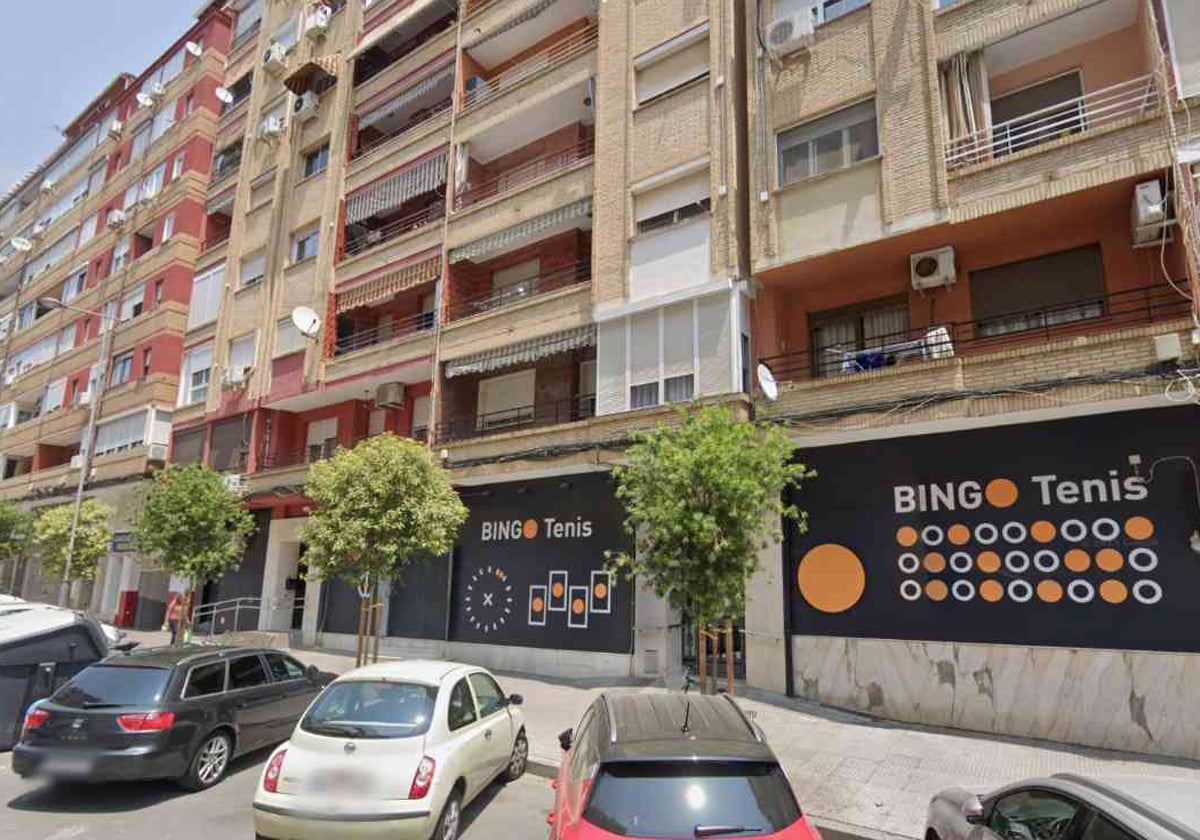El edificio donde se produjo el incendio