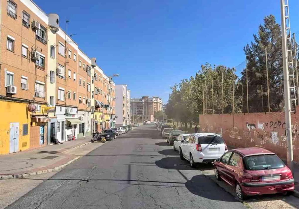 La calle Gladiolo de El Torrejón, donde los vecinos han ubicado los disparos de la pasada madrugada