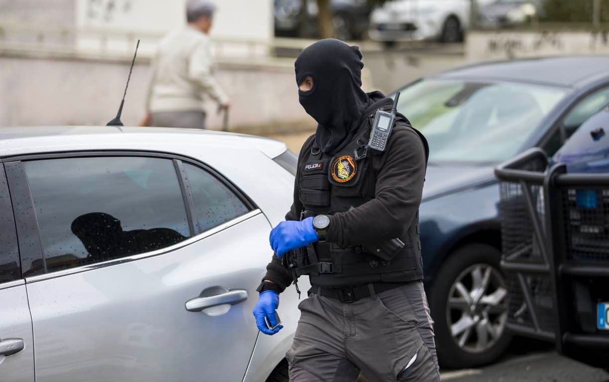 La macrorredada de El Torrejón de Huelva, en imágenes