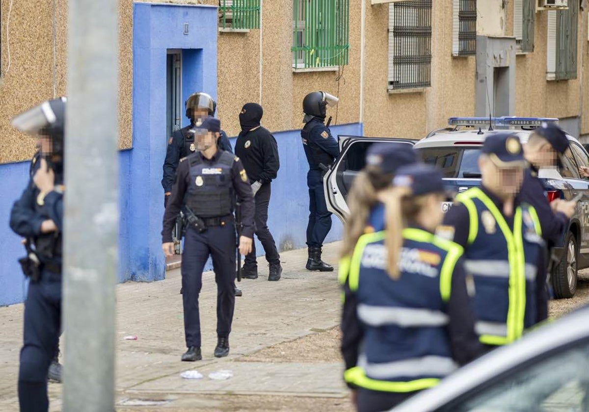 La macrorredada de este martes en El Torrejón