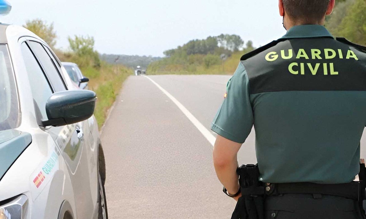 Un control de la Guardia Civil