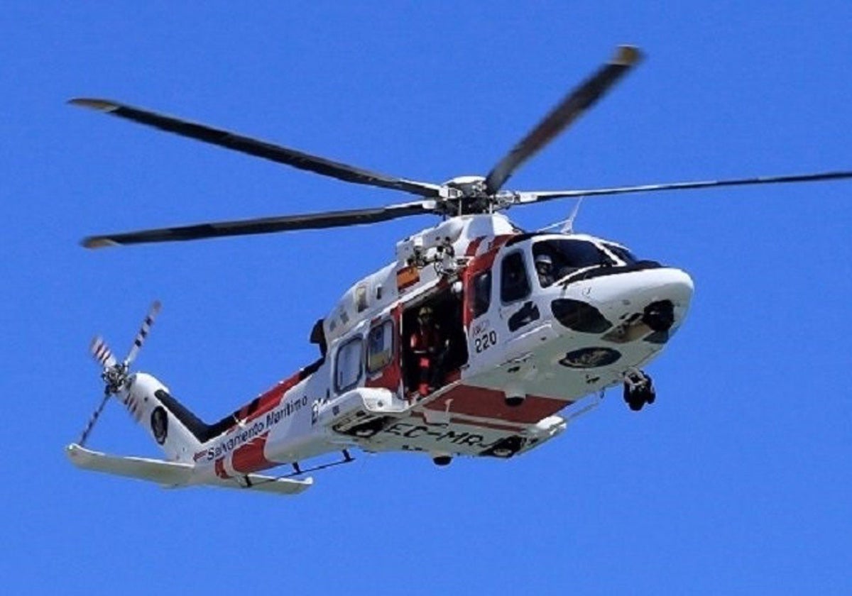 Helicóptero Helimer 220 de Salvamento Marítimo