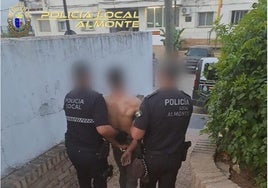 Detenido en El Rocío tras agredir a un agente de policía