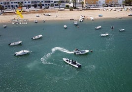 Narcotráfico en Huelva: Más de 150 agentes de la Guardia Civil intervienen en Isla Cristina y Villablanca