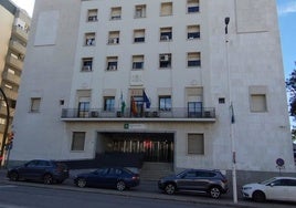 Fachada de la Audiencia Provincial de Huelva