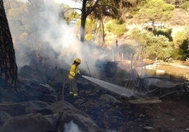 Extinguido un incendio forestal en El Campillo