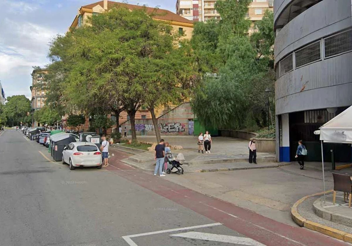 La avenida Pablo Rada de Huelva, donde sucedieron los hechos