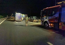 Accidente en Huelva: Un muerto y seis heridos en una colisión entre dos coches en Trigueros
