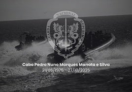 La GNR portuguesa tras la muerte del cabo en una operación antidroga en el Guadiana: «Seguiremos afrontando la misión con la misma valentía»