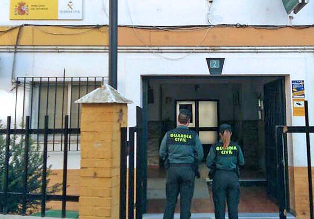 Cuartel de la Guardia Civil en Isla Cristina