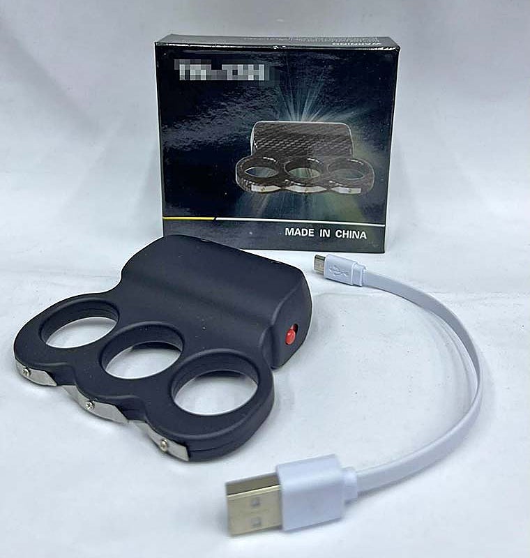 Una de las armas como las requisadas